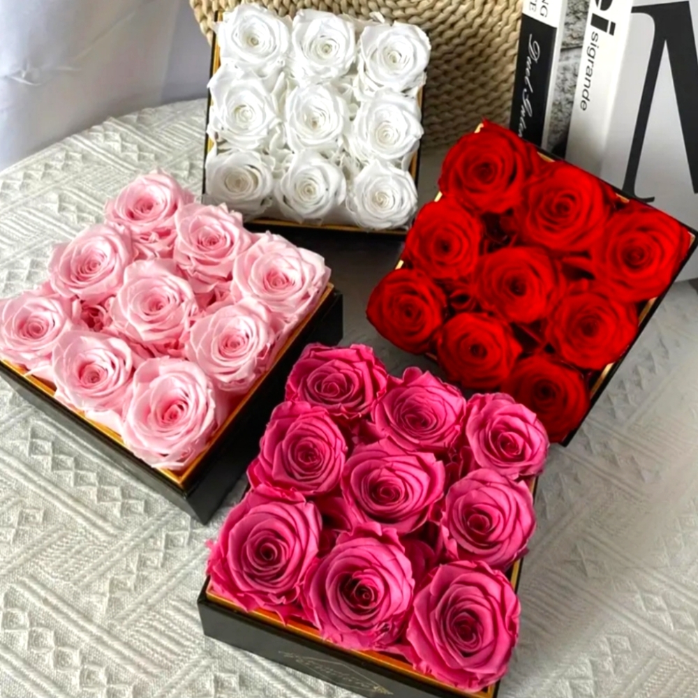 Preserved roses forever lasting flowers